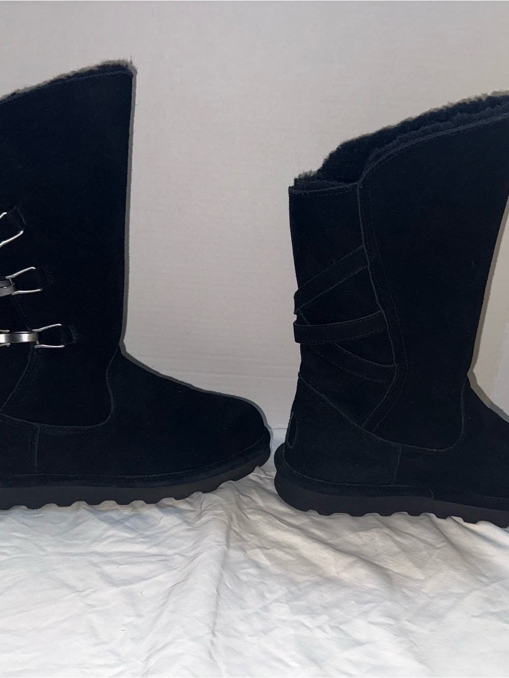 Bearpaw Women's Suede Mid-Calf Winter Boots
